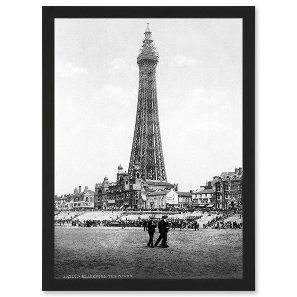 Williston Vintage Photo Blackpool Tower England UK History